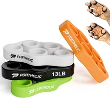 4 Pack Hand Exerciser Grip Strengthener, Finger Stretcher Hand Grip Resistance B