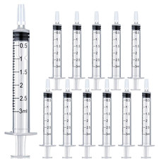 3 ml Syringe Without Needle, for Liquid with Cap, Oral, 3ml