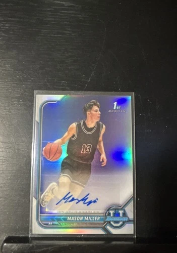 2021-22 Bowman University - Chrome Prospect Autographs Mason Miller #BCPA-MM...