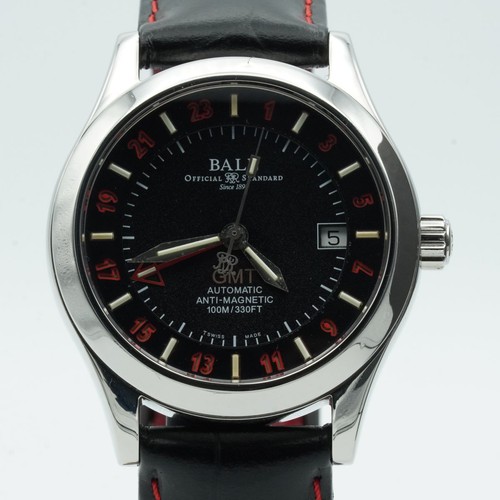 BALL EINGINER GMT AUTOMATIK HERREN UHR STAHL BAND 39MM TOP ZUSTAND NM1016 - Bild 10 von 10