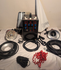 Speedotron 2403CX Studio Photo Strobe Kit   2400Ws   2 Heads   Complete Setup