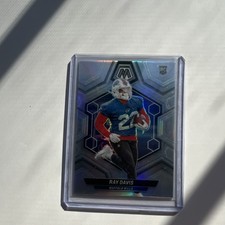 2024 Panini Mosaic Ray Davis Rookie Silver Prizm #387 Buffalo Bills NFL Card