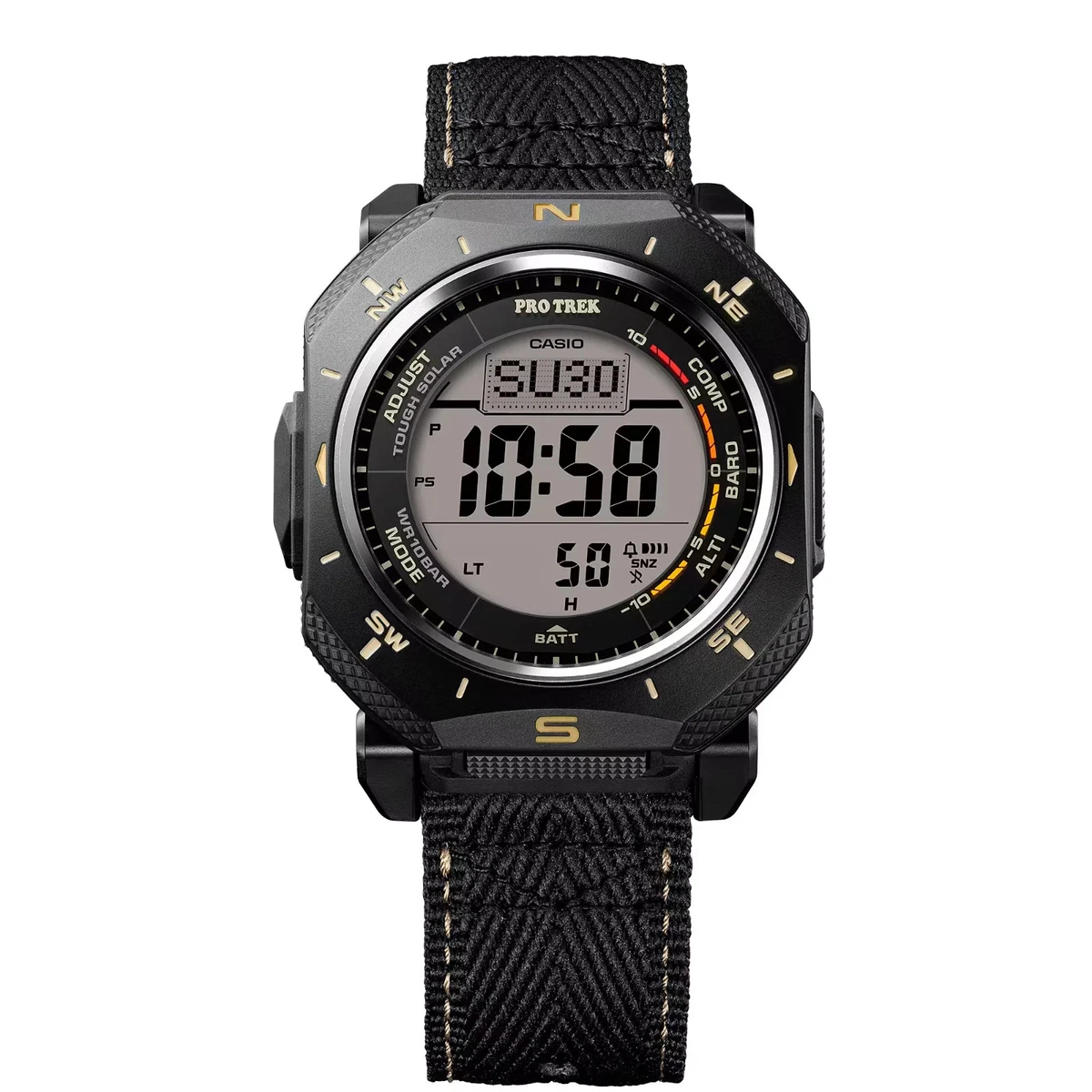 Reloj digital para hombre CASIO PRO TREK PRW-69Y-1JF línea de escalada brújula solar exterior
