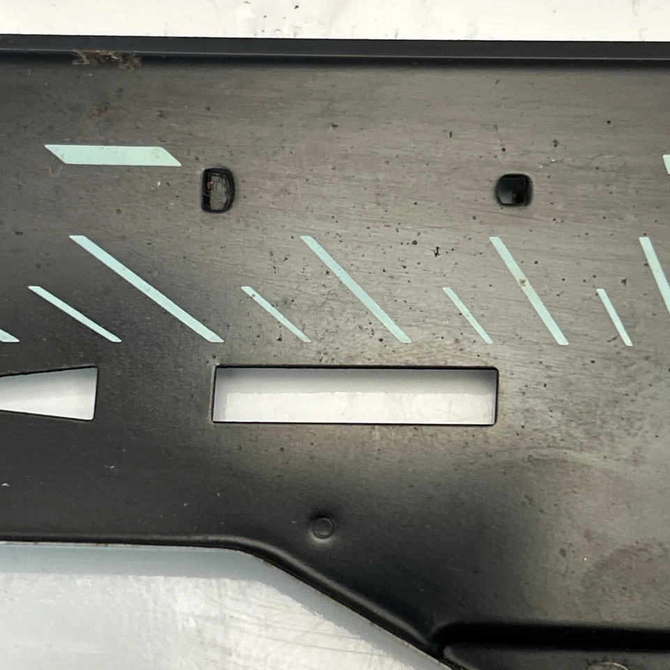 Chevrolet Chevy 1964 fabricante de equipos originales placa frontal solo MPH Foto 3 de 4