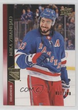 2020-21 Upper Deck UD Exclusives 37/100 Mika Zibanejad #126 03uh