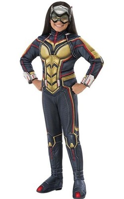 WASP MARVEL ANT-MAN LICENSED DELUXE CHILD GIRLS SUPERHERO HALLOWEEN COSTUME