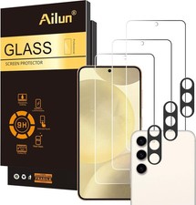 Ailun Screen Protector for Galaxy S24 3 Pack 3 Pack Camera Lens Tempered