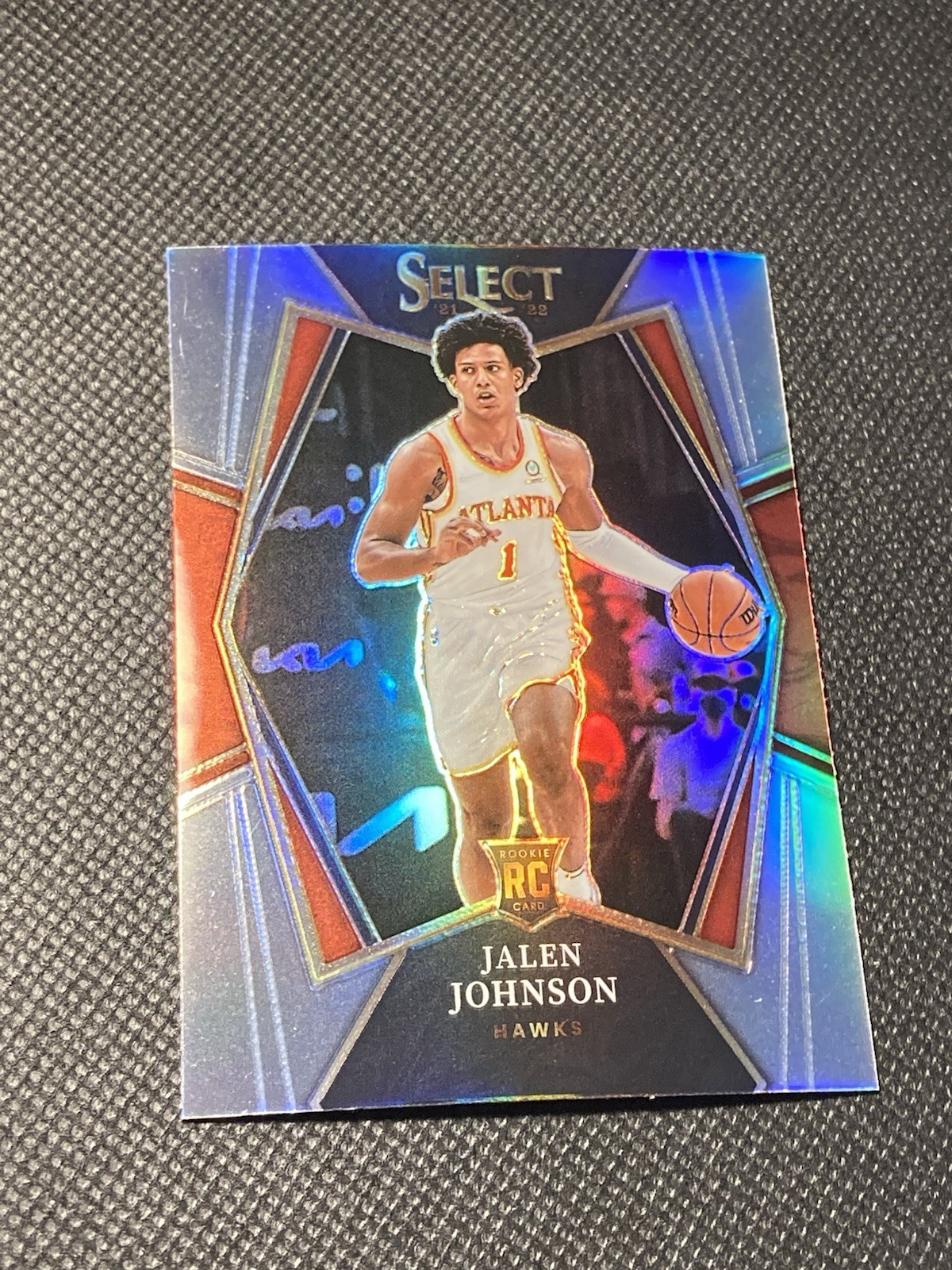 Jalen Johnson 2021 Select Rookie Premier Level Silver Rookie