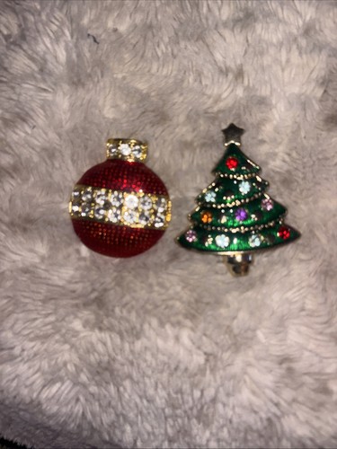 Christmas Tree And Ornament Pin