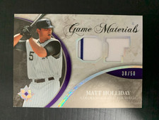 2006 Ultimate Game Materials Jersey Relic /50  #UGM-MH Matt Holliday  Rockies