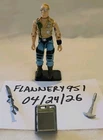 Vintage 1984 GI Joe ARAH Dreadnok Buzzer Action Figure With Accessories & Weapon