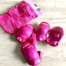 NIP Razor Multi- Sport Elbow/ Knee Pads And Wrist Guards Ages 5+, Open Box Item