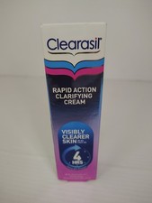 Lot of 2 Clearasil Rapid Action Clarifying Cream 4 hour Reduce Spot Redness 25ml