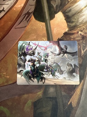 MTG Tarkir Dragonstorm Art Series United Battlefront 5/54 Regular!