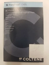 *3-Pieces* Coltene ParaPost X Drills 2-Fluted  1.5mm Size-6 Black P426
