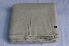 100 Pure Himalayan Pashmina Throw, Natural Cashmere Blanket, Hand Made in Nepal