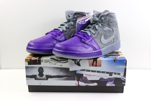 Nike Jordan 1 Mid se Sheila Rashid unir Gris Púrpura CW5897-005 Womens  multisize | eBay