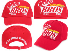 Dsquared2 Iconic Canadian Caten Bros Baseball Cap Hat