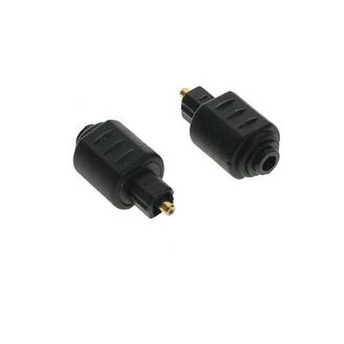 Mini Optical Audio Adapter 3.5mm Female Jack To Digital Male Plug For Toslink - Picture 3 of 4