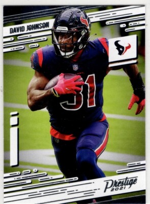 2021 Panini Prestige Football David Johnson No. 30 Houston Texans