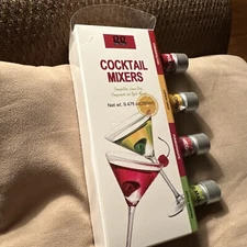 Set Of “4” Cocktails Mixer Set (Cosmo,Pomegranate,Lemon Drop,&Apple Martini)