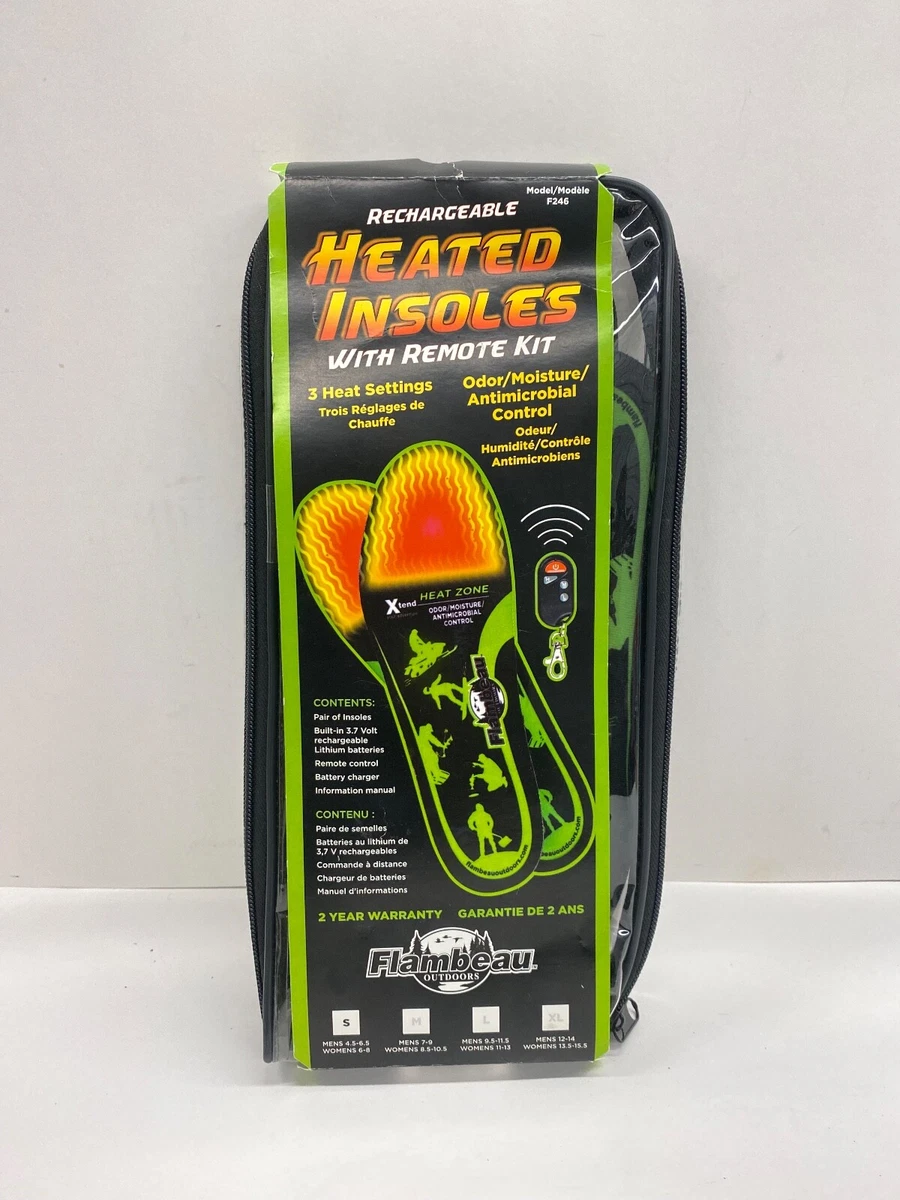 Flambeau heated best sale insoles