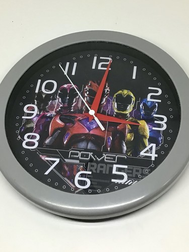 Power Rangers Wall Clock Quartz Accuracy 2017 49353985343| eBay