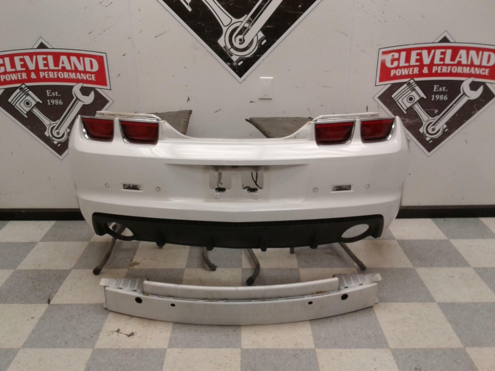 2010-2013 Chevrolet Camaro SS OEM Rear Bumper Assembly w/ Park Assist White