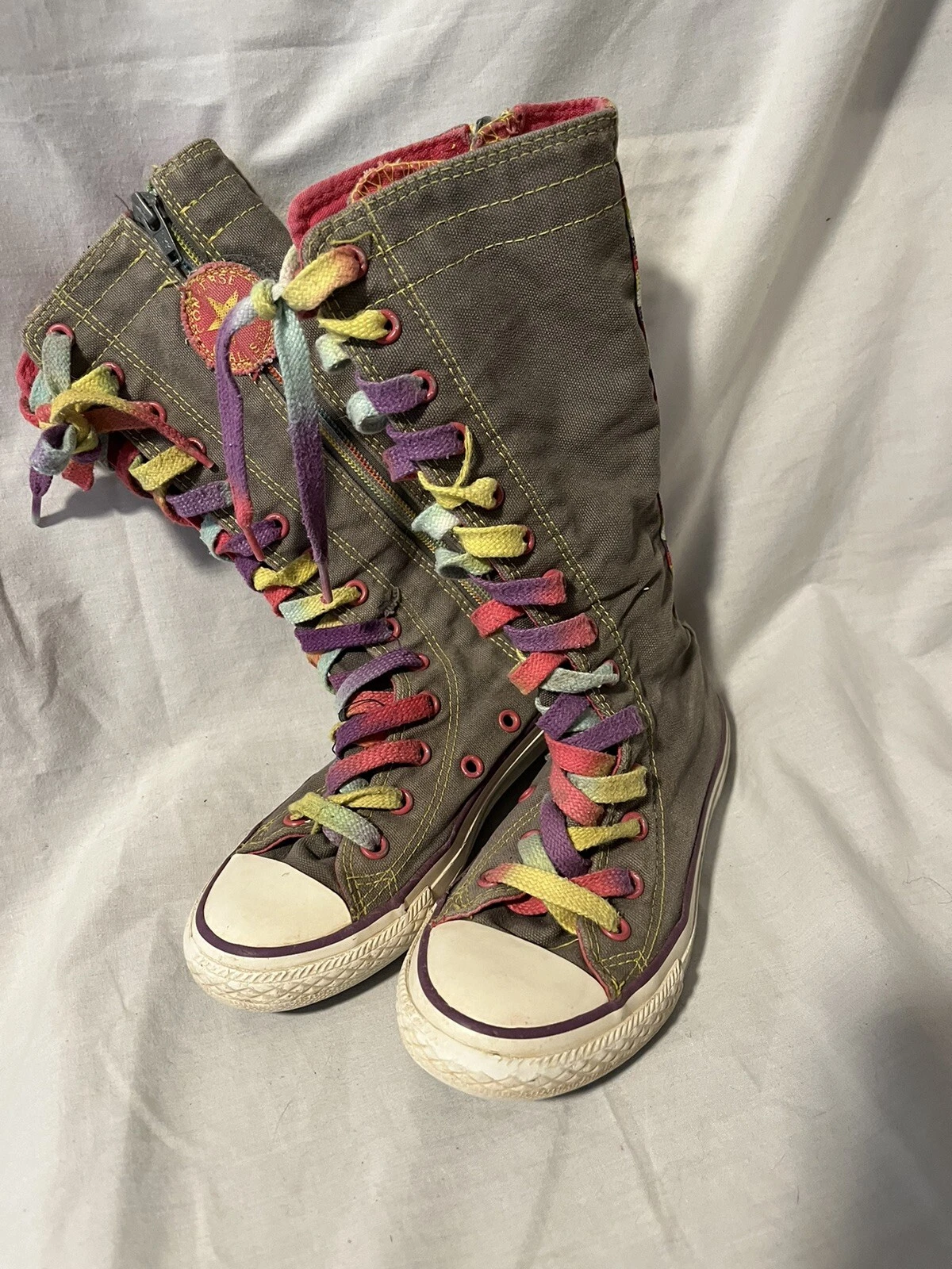 Converse Junior 13 US Preschool Chuck Taylor All Star Alta XHi carbone