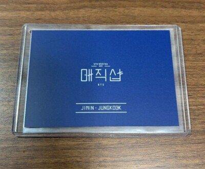 BTS JIMIN JUNGKOOK 5th Muster Magic Shop Limited Ticket BTS JIMIN JUNGKOOK 5th Muster Magic Shop Limited Ticket