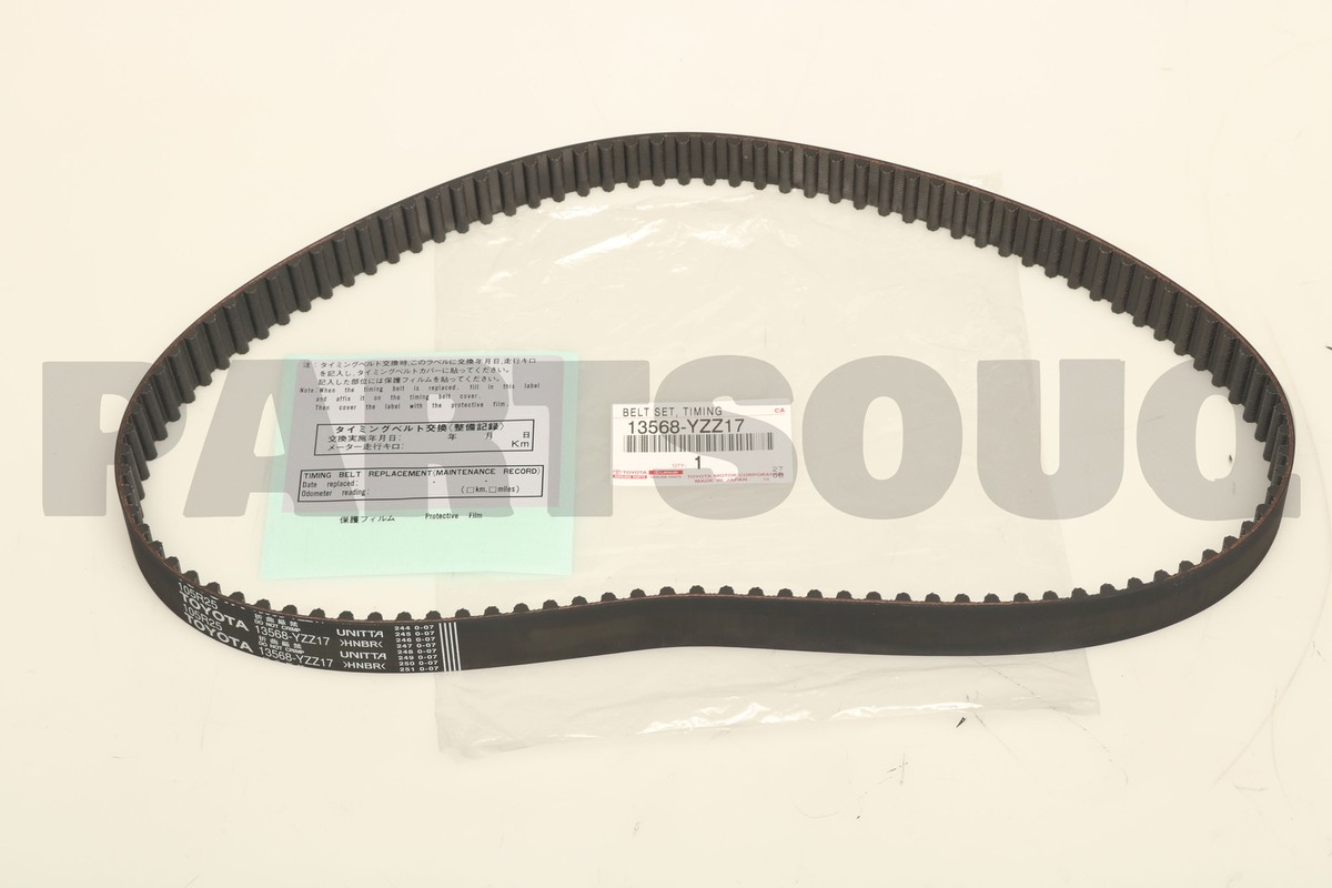 SURE LINE α 13568YZZ17 Genuine Toyota BELT SET,TIMING 13568-YZZ17 | eBay