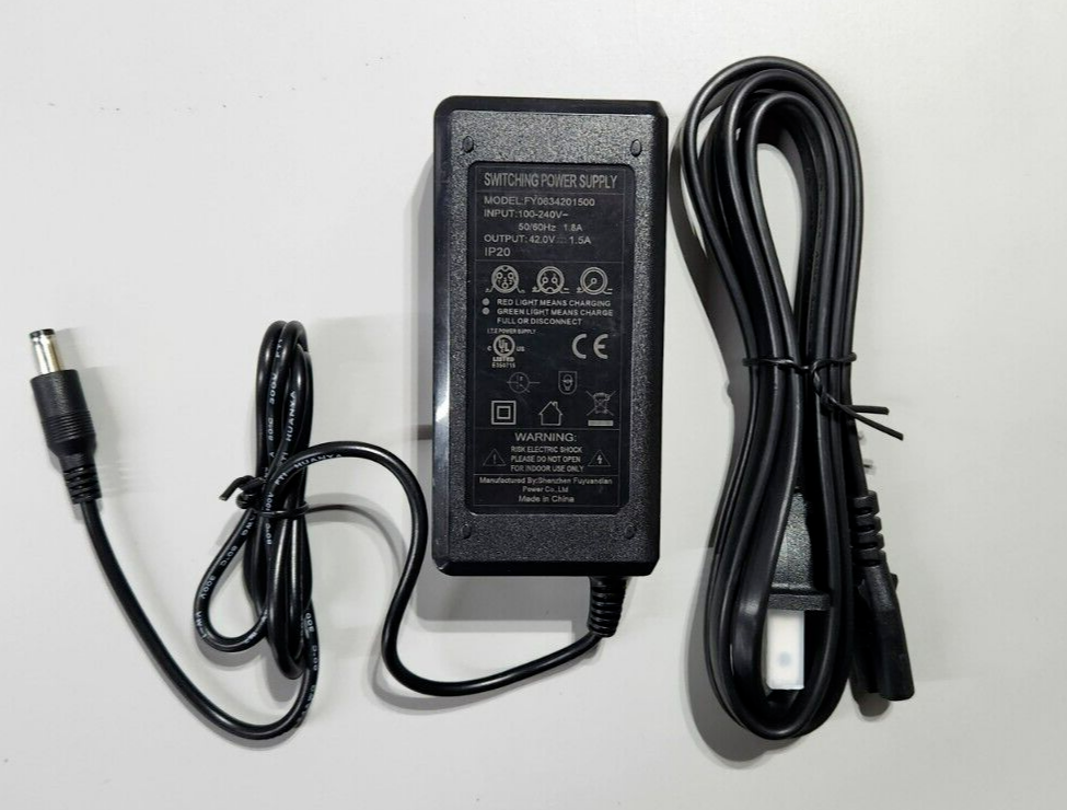 その他 Backup Charger foil 42V AC ADAPTER CHARGER FOR GOTRAX FY0634201500 APEX & GXL V2