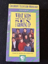 1992 VHS & Booklet ~WHAT KIDS WANT TO KNOW ABOUT SEX