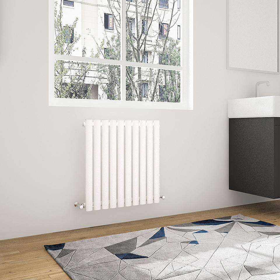 Designer Radiator Flat Panel Oval Column Horizontal Vertical Central ...