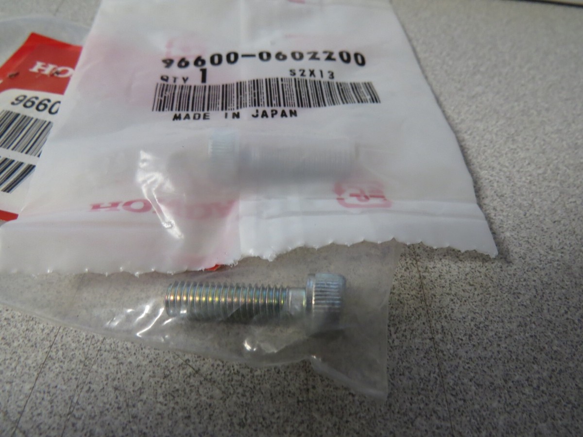 NOS Honda OEM 6 x 22mm Socket Bolt CB400 COTA 4RT FES125 96600