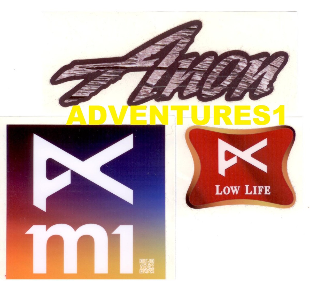 ANON OPTICS GOGGLES BY BURTON SNOWBOARDS M1, LOW LIFE, LOGO