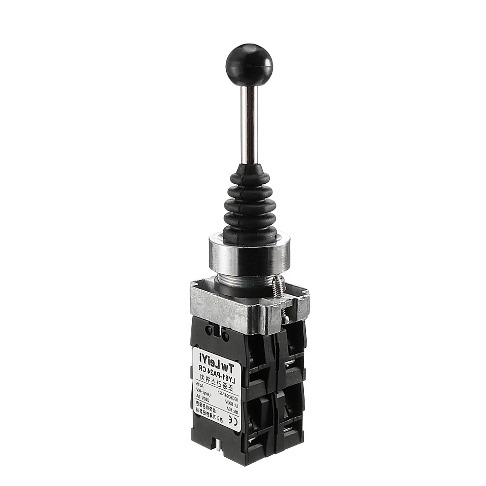 METALLIXITY Joystick-Schalter-Controller 4Position 4NO Momentary 240V/600V 3A/10A 22mm