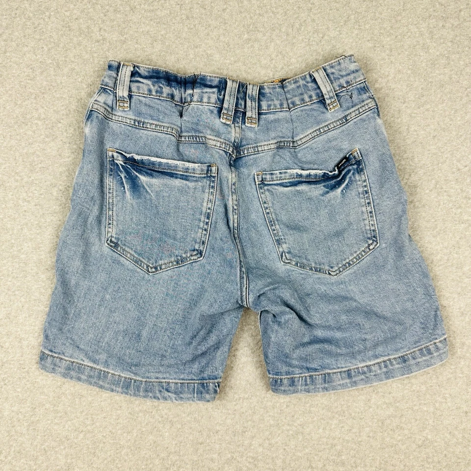 Rip Curl Epic Denim Walkshorts Size 30 Blue Tailored Fit Surf Wear Stretch - Image 2 of 4