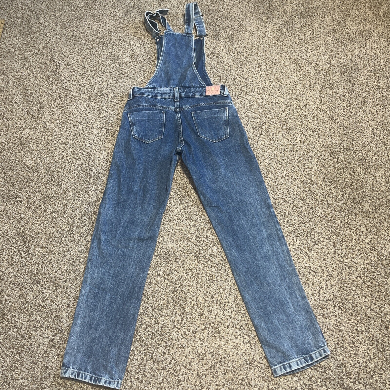Youth Girls JuJu Bandeira Bob Banderia Denim Overalls Size 16 - View 14