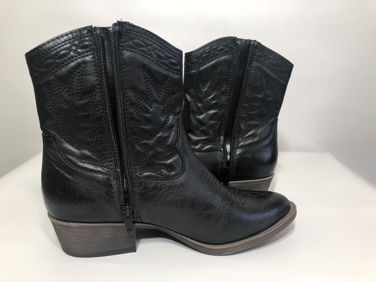 Coconuts By Matisse PISTOL Womens Black Cowboy/Western Boots Siz 8.5M New W/O Bx La Paz County