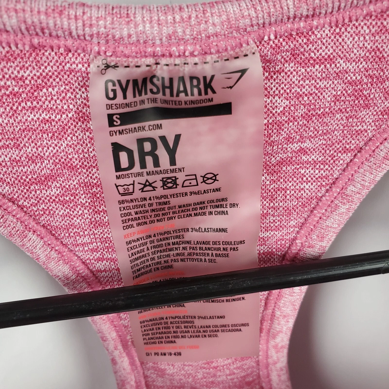 gymshark flex athletic running yoga active gym tank-bra