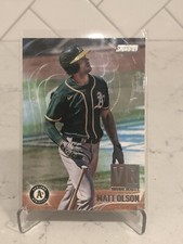 MATT OLSON 2021 Topps Stadium Club Virtual Reality Insert Athletics (#VR-10)