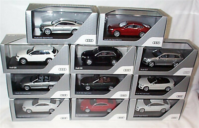 Audi A5 A7 Q5 Q7 Händlermodelle Maßstab 1:43 Made by Spark & Iscale Neu