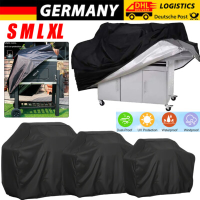 Gasgrill Abdeckung GrillAbdeckhaube BBQ Schutzhülle Regenschutz Haube Grillmatte