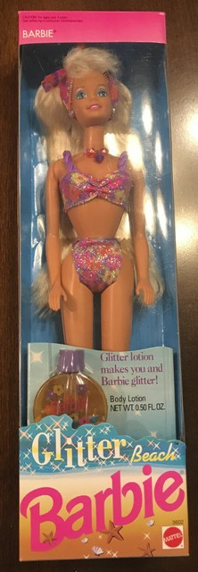 glitter beach barbie 1992