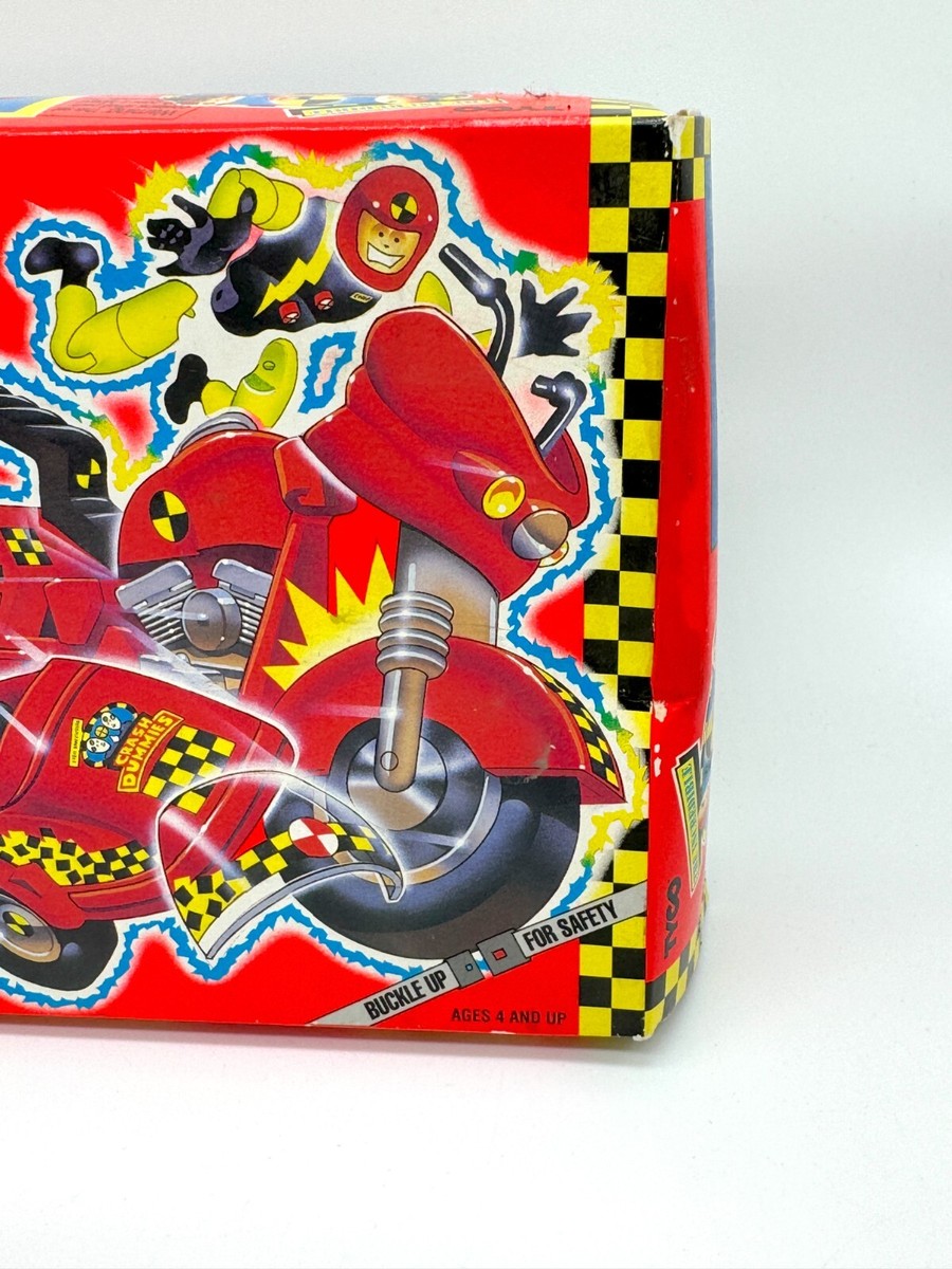 Vintage Crash Test Dummies Crash Dash Chopper New Unopened