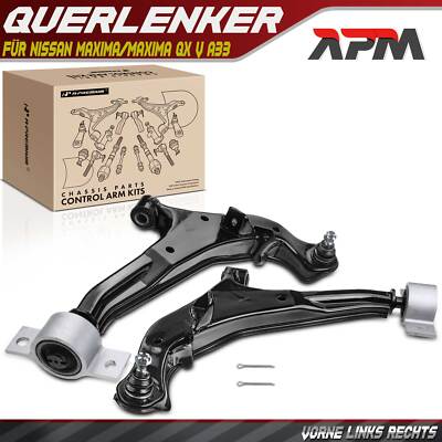 2x Querlenker Vorne Links Rechts für Nissan Maxima/Maxima QX V A33 2.0 V6 24V