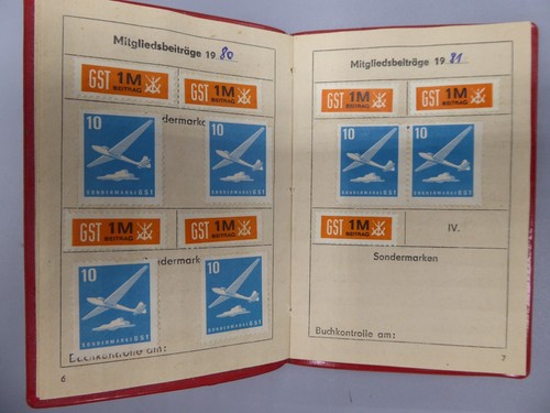 3 Mitgliedsbücher FDJ mit Marken und extra Marken - Bild 4 von 14