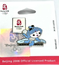 2008 Beijing Olympic Pin Water Polo Mascot Pi...