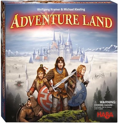 HABA Adventure Land - an Exciting Strategy Board Game for Ages 10 and Up (Made i